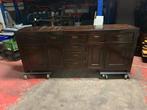Houten dressoir, Huis en Inrichting, Ophalen, Minder dan 50 cm, Gebruikt, Eikenhout