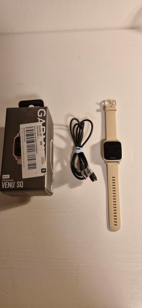 Garmin Venu Sq, Sieraden, Tassen en Uiterlijk, Smartwatches, Zo goed als nieuw, Android, Zwart, Ophalen of Verzenden