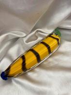 Glazen banaan Pospichal - als nieuw!, Antiek en Kunst, Ophalen of Verzenden