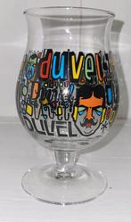 DUVEL Bierglas Denis Meyers 2010, Ophalen of Verzenden, Zo goed als nieuw, Bierglas