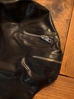 Hood met ritsen / Latex / Maat M / Unisex, Verzenden, Zwart, Overige typen