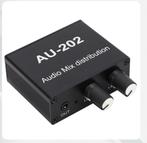 Audio Mixer 2-in-2-out met voeding (2 maanden oud), Ophalen of Verzenden, Zo goed als nieuw, Audio