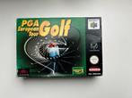 PGA European Tour Golf Nintendo 64, Spelcomputers en Games, Games | Nintendo 64, Vanaf 3 jaar, Sport, Ophalen of Verzenden, 3 spelers of meer