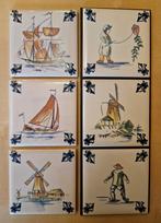 KLM Business Class tegeltjes 6 stuks., Ophalen of Verzenden