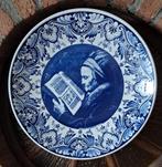 Delfts blauw bord moeder Rembrandt, Ophalen of Verzenden