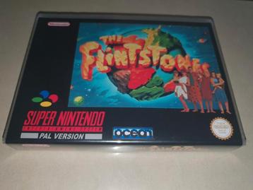 The Flinstones SNES Game Case