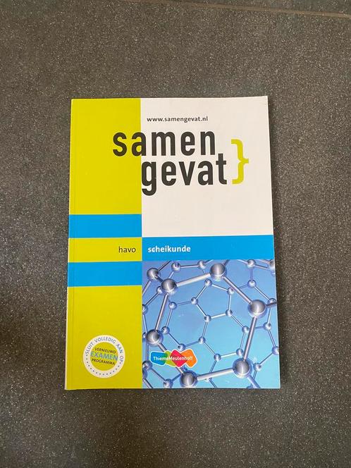 Samengevat Scheikunde havo - J.R. van der Vecht, Boeken, Schoolboeken, Gelezen, Nederlands, HAVO, Ophalen of Verzenden