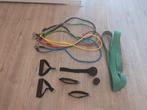 Weerstandsbanden set / Resistance bands set (Fitness), Ophalen of Verzenden, Gebruikt