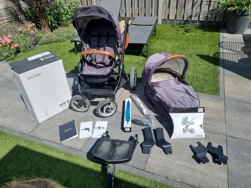 Mutsy 3 in 1, kinderwagen, buggy en maxi cosi, Kinderen en Baby's, Kinderwagens en Combinaties, Gebruikt, Combiwagen, Mutsy, Luchtbanden