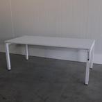 Slinger zit/zit bureau, 4-poots, 180x80cm H67|95cm Wit BR91, Gebruikt, -, -, In hoogte verstelbaar