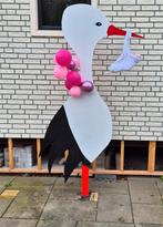 Grote Ooievaar Geboortebord - 2 Meter Hoog!, Kinderen en Baby's, Kraamcadeaus en Geboorteborden, Ophalen