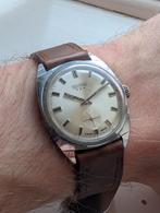 Vintage Pontiac Polshorloge 34mm, Sieraden, Tassen en Uiterlijk, Horloges | Antiek, Overige merken, Staal, Met bandje, Polshorloge