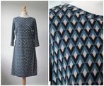 Zilch - hele mooie als nieuwe jurk / blauw zwart / maat 40, Maat 38/40 (M), Zo goed als nieuw, Boven de knie, Zilch