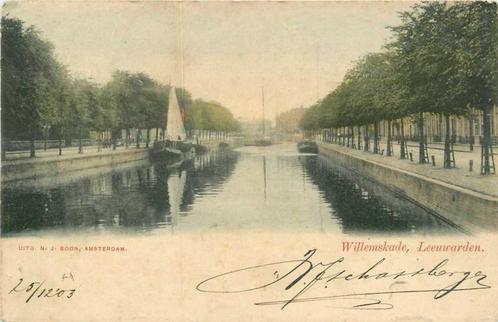 (300-345-007) Leeuwarden Willemskade, Verzamelen, Ansichtkaarten | Nederland, Friesland, Verzenden