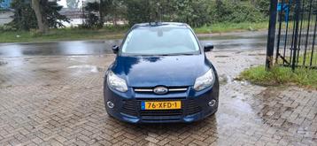Ford Focus 1.0 Ecoboost 74KW 5-D 2012 Blauw beschikbaar voor biedingen