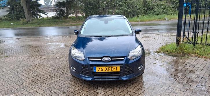 Ford Focus 1.0 Ecoboost 74KW 5-D 2012 Blauw, Auto's, Ford, Bedrijf, Te koop, Focus, ABS, Airbags, Airconditioning, Alarm, Bluetooth