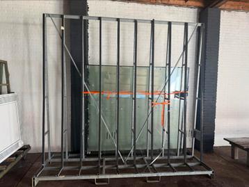 ZGAN glasbok dubbelzijdig 300 cm breed ! beschikbaar voor biedingen