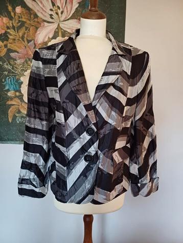 Zwart/Grijs jasje Gerry Weber maat 40 beschikbaar voor biedingen