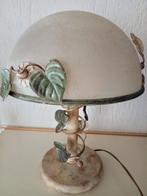 Mushroom paddenstoel lamp Herda glas metaal hedera versierse, Ophalen, Zo goed als nieuw, Glas, Minder dan 50 cm