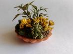 ronde keramische plantenbak met planten / miniatuur, Ophalen, Nieuw, Decoratie