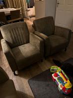 2 zits bank en 2 fautuils, Ophalen of Verzenden, Zo goed als nieuw