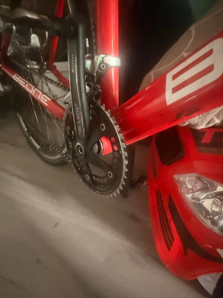 Veld fiets en schoenen te koop, Fietsen en Brommers, Fietsen | Racefietsen, Overige merken, 28 inch, Gebruikt, Carbon