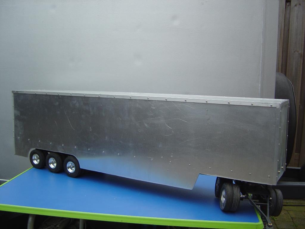 WEDICO Oplegger met dolly, Hobby en Vrije tijd, Modelbouw | Radiografisch | Overige, Zo goed als nieuw, Ophalen