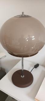 vintage jaren 70 Rohm mushroom tafellamp, Huis en Inrichting, Lampen | Tafellampen, Ophalen of Verzenden, Minder dan 50 cm, Metaal