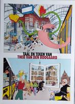 poster Taal en Teken van Theo van den Boogaard, Rechthoekig Staand, Ophalen of Verzenden, Zo goed als nieuw, A1 t/m A3