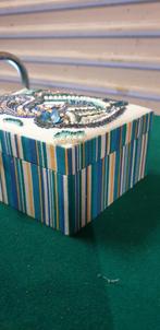 sieradenkistje met stof bekleed, Sieraden, Tassen en Uiterlijk, Overige Accessoires, Ophalen of Verzenden, 'T Olde Gre-j, Info@toldegrej.nl