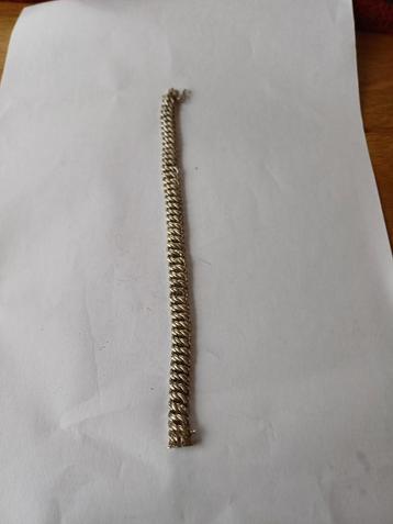 Zilveren Armband - 20cm beschikbaar voor biedingen