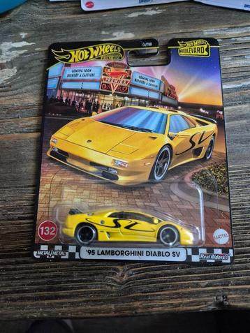 Hot Wheels 95 Lamborghini Diablo SV premium beschikbaar voor biedingen