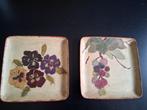 Schaaltjes met viooltjes en druivenrank *eureka*, Antiek en Kunst, Curiosa en Brocante, Ophalen of Verzenden