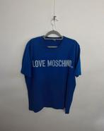 Moschino blauw T-shirt, Kleding | Heren, T-shirts, Blauw, Ophalen of Verzenden, Moschino, Maat 56/58 (XL)
