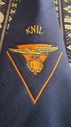 KNIL stropdas Militaire Luchtvaart van het Koninklijk, Ophalen of Verzenden, Nieuw, Blauw