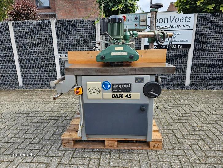 Freesmachine met aanvoerapparraat en Schuininstelbaar, Doe-het-zelf en Verbouw, Gereedschap | Freesmachines, Gebruikt, Overige soorten