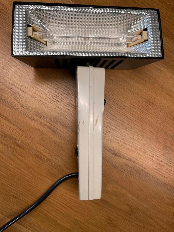 Vintage Film Lamp - Willy Bleeker, Audio, Tv en Foto, Fotografie | Flitsers, Gebruikt, Overige merken, Kantelbaar, Ophalen of Verzenden