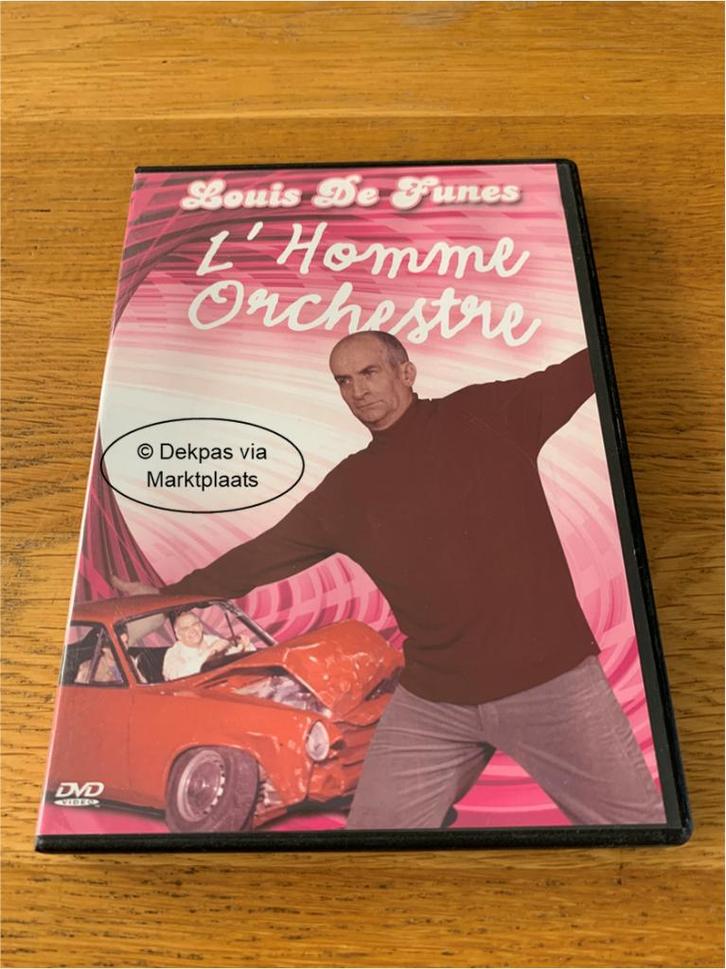 Dvd L'Homme Orchestre - Louis de Funès, Cd's en Dvd's, Dvd's | Komedie, Gebruikt, Overige genres, Alle leeftijden, Ophalen of Verzenden