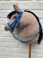 Mooi blauw hoofdstel voor hobby horse., Hobby en Vrije tijd, Ophalen of Verzenden, Nieuw