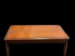Art deco Houten Eettafel, Huis en Inrichting, Tafels | Eettafels, Gebruikt, 100 tot 150 cm, Tot twee personen, Rechthoekig