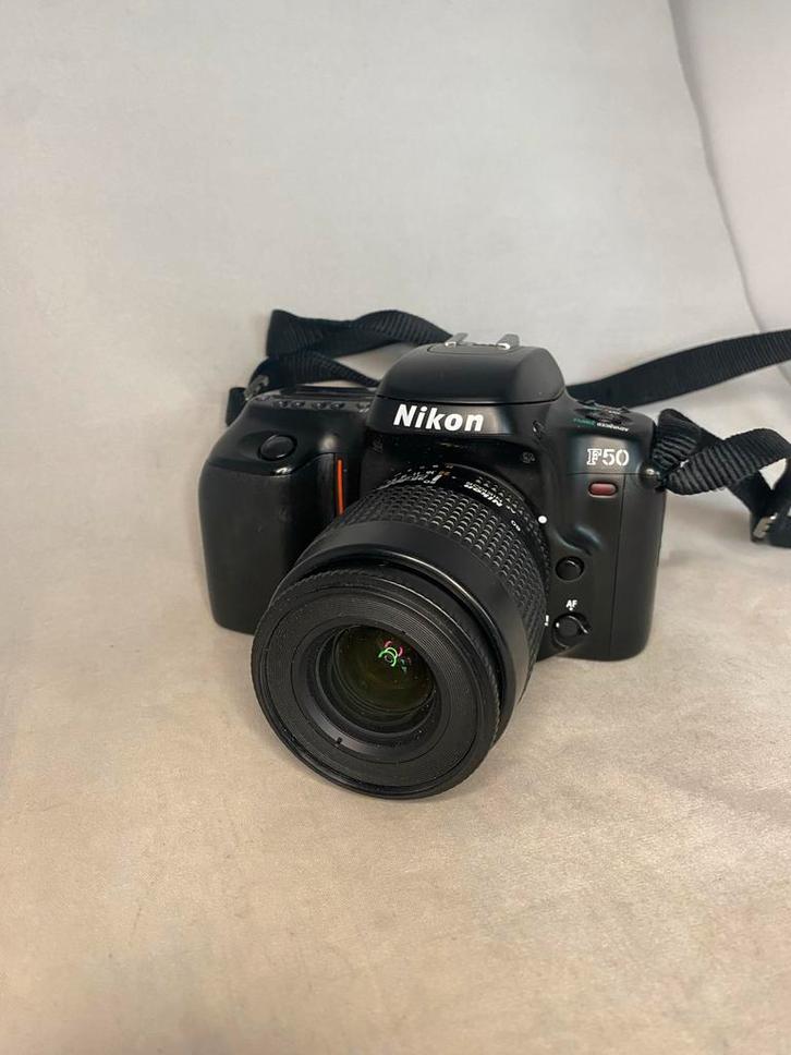 Nikon F50 Analoge Spiegelreflexcamera fotografie Canon, Audio, Tv en Foto, Fotocamera's Analoog, Gebruikt, Spiegelreflex, Nikon