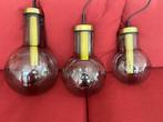 hanglamp, Huis en Inrichting, Lampen | Hanglampen, Ophalen, Gebruikt, Glas, Minder dan 50 cm