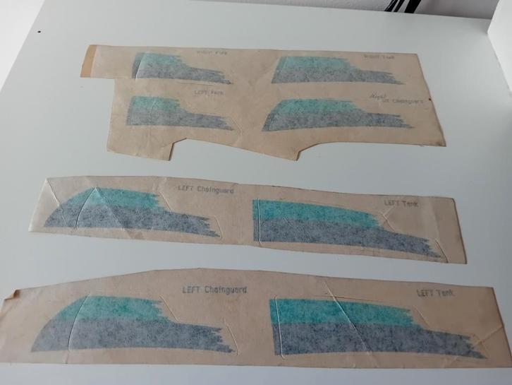 Honda motor stickers, oudjes ongebruikt, Motoren, Accessoires | Stickers, Ophalen of Verzenden