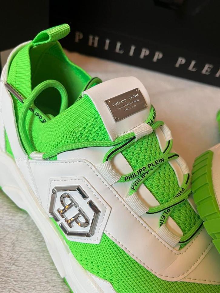 Philipp Plein Sneakers - Nieuwstaat!, Kleding | Heren, Schoenen, Nieuw, Sneakers of Gympen, Wit, Ophalen of Verzenden
