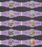 Sigarenbanden Suske & Wiske De Efteling Elfjes Murillo 1-10, Ophalen of Verzenden, Nieuw, Sigarenbandjes