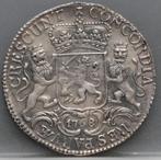 Mooie 1/2 zilveren rijder 1768 - 1/2 dukaton 1768 Zeeland, Vóór koninkrijk, Verzenden, Zilver, Overige waardes
