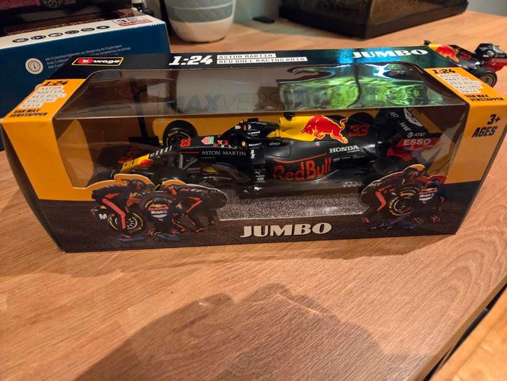 Max Verstappen RB16 2020 Bburago Jumbo - Nieuw in doos, Hobby en Vrije tijd, Modelauto's | 1:24, Nieuw, Auto, Bburago, Ophalen of Verzenden