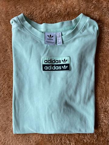 Blauw-groen Adidas shirt / Maat 40 beschikbaar voor biedingen