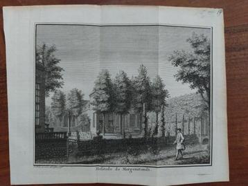 19 / Hostede de Morgenstondt te Amstelveen Gravure uit 1736 beschikbaar voor biedingen