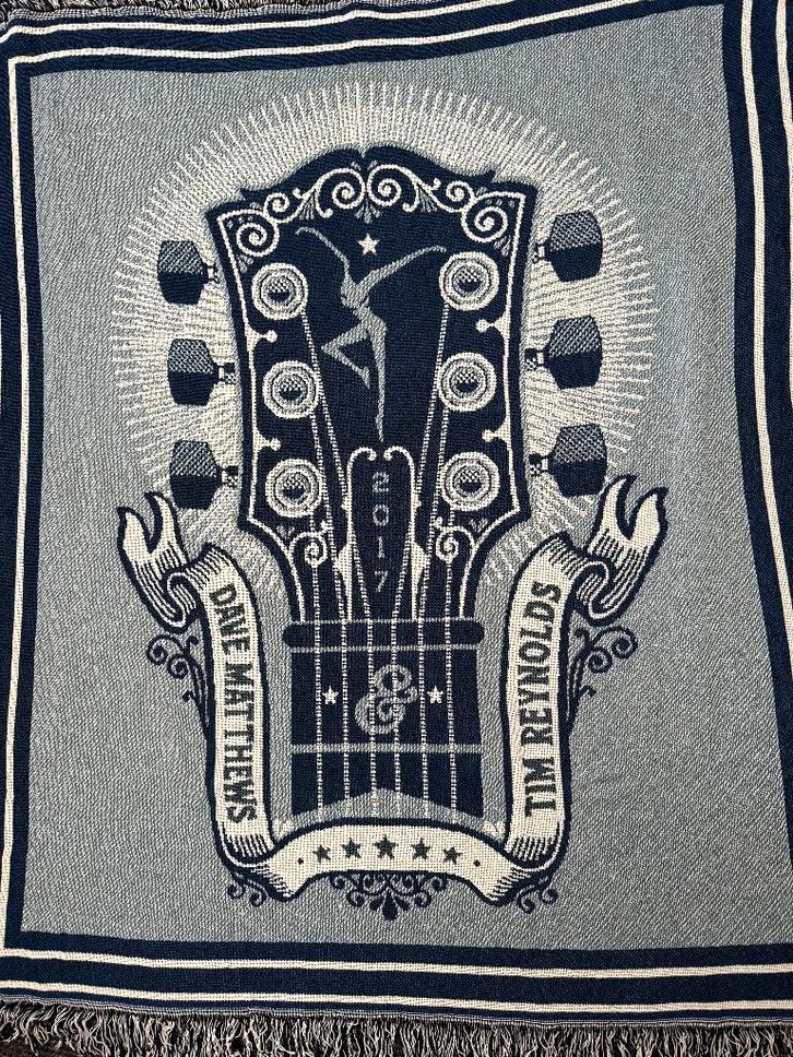 Dave Matthews and Tim Reynolds tour deken 2017, Verzamelen, Muziek, Artiesten en Beroemdheden, Nieuw, Poster, Artwork of Schilderij